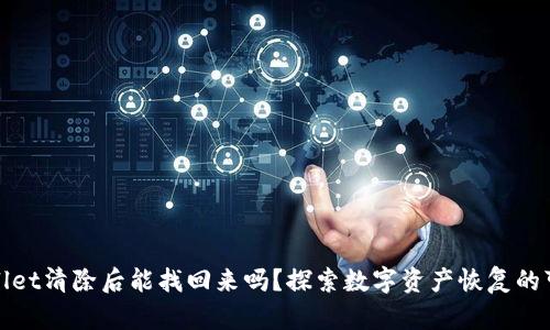 TPWallet清除后能找回来吗？探索数字资产恢复的可能性