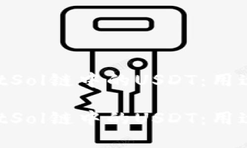 深入解析TPWalletSol链中的USDT：用途、优势和应用场景

深入解析TPWalletSol链中的USDT：用途、优势和应用场景