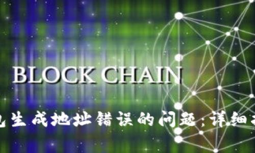如何解决区块链钱包生成地址错误的问题：详细指南与常见问题解答