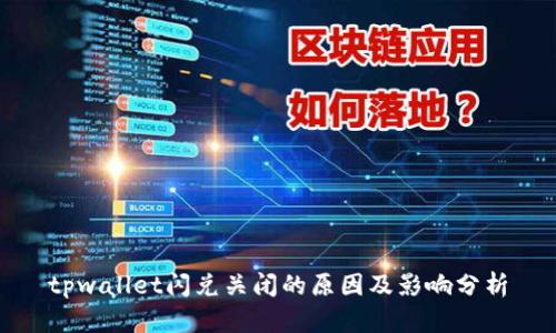 tpwallet闪兑关闭的原因及影响分析