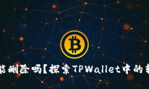tpwallet转账记录能删除吗？探索TPWallet中的转账隐私与管理功能