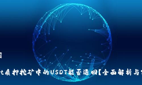 与关键词

TPWallet质押挖矿中的USDT能否退回？全面解析与实用指南