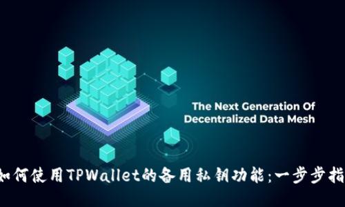  如何使用TPWallet的备用私钥功能：一步步指南